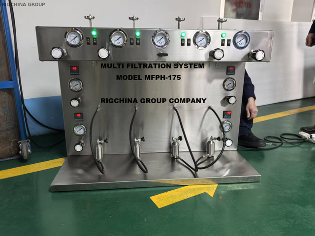 Multiple Unit Filter Press, HTHP, 175 mL, 4 Unit,Model MFPH-175