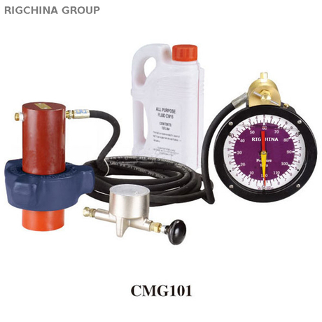 Dual Pointer 1:1 Compound Pointer Pressure Gauge Systems, Model GM-4