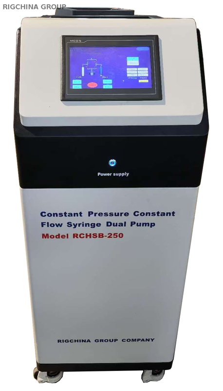 CONSTANT FLOW, CONSTANT PRESSURE SYRINGE DUAL PUMP