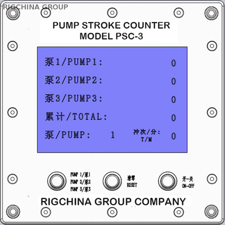 Pump Stroke Counter Rate Meter